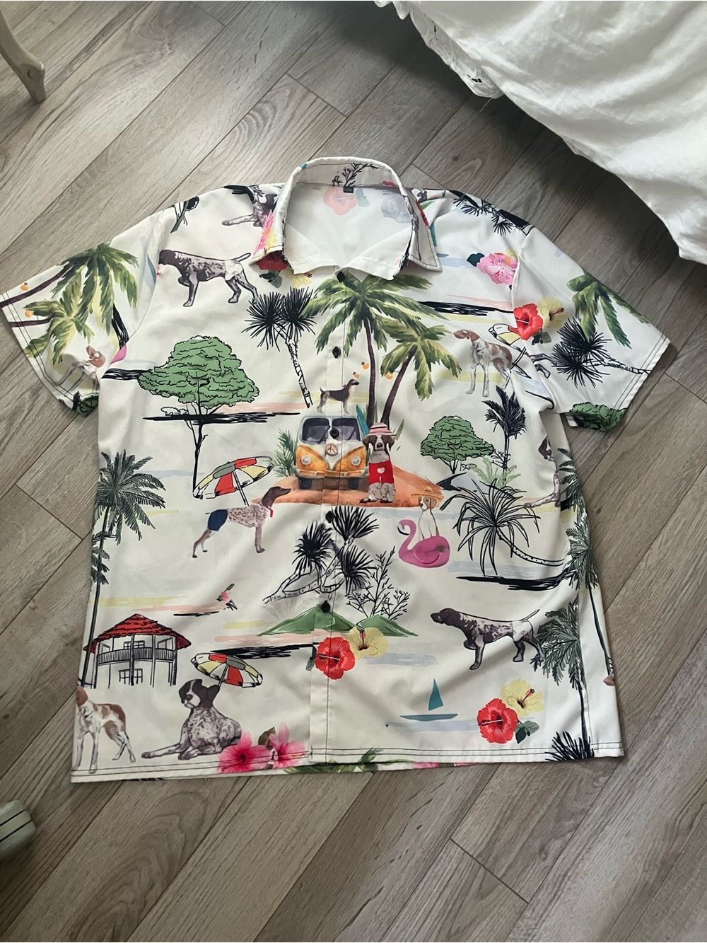 Men’s GSP Hawaiian print shirt